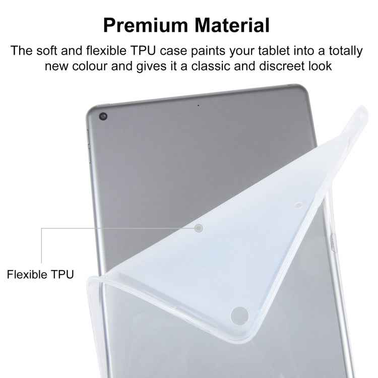 For Lenovo Pad Plus 2023 / P11 Gen2 TPU Tablet Case(Frosted Clear)