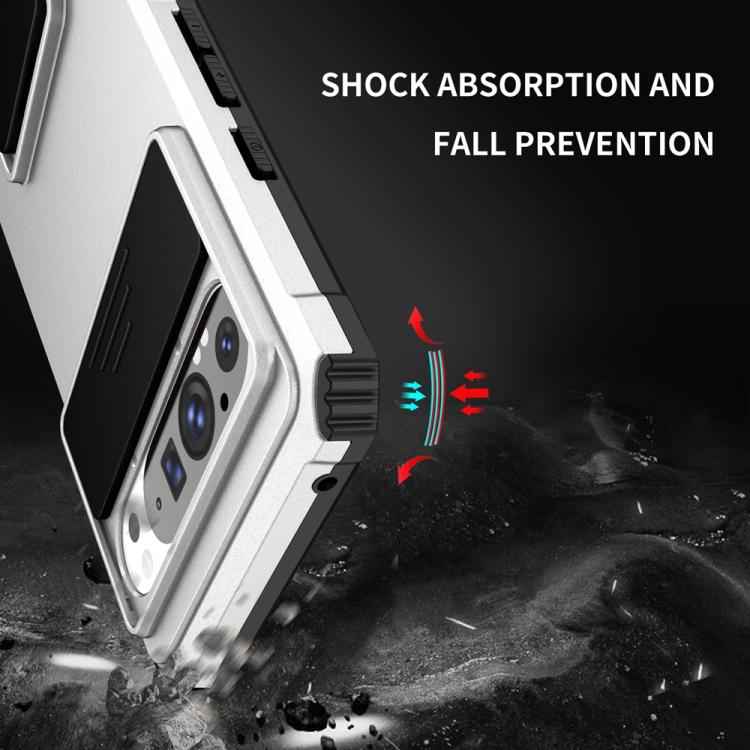 Stereoscopic Holder Sliding Camshield Phone Case, For Google Pixel 9 Pro XL, For Google Pixel 9 Pro, For Google Pixel 8 Pro