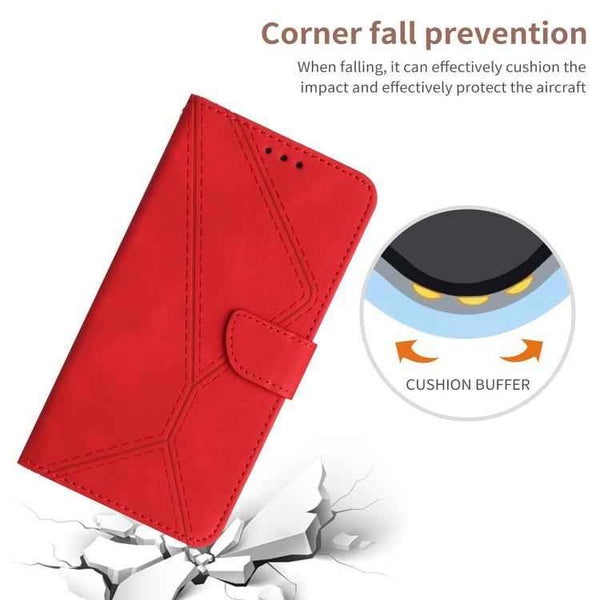 Stitching Embossed Leather Phone Case, For OnePlus 13T, For OnePlus 13R, For OnePlus 13, For OnePlus Nord 4 5G