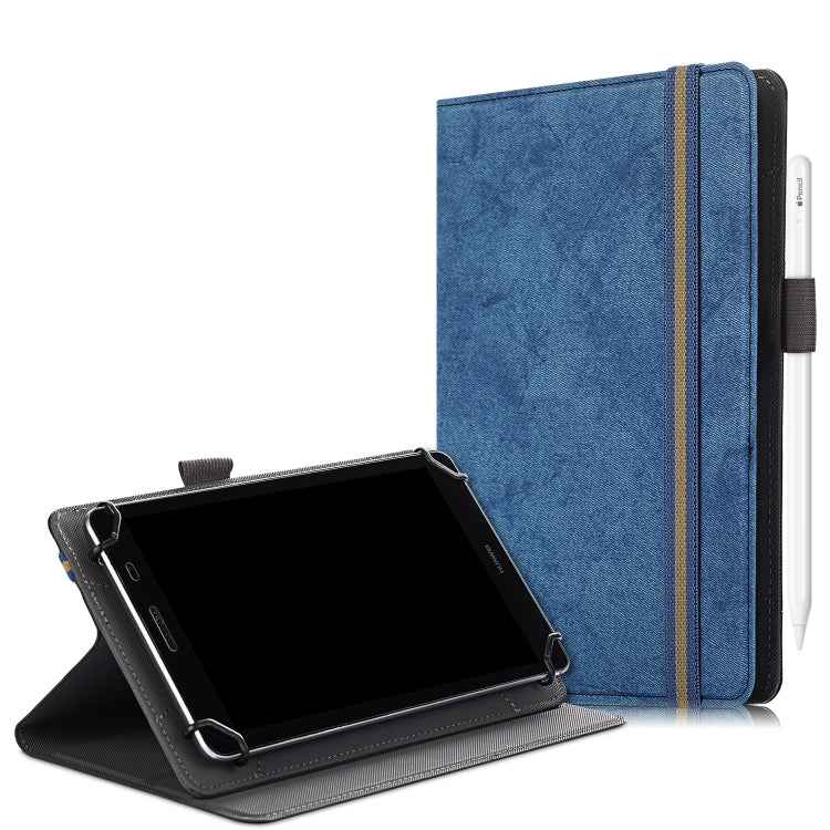 Marble Cloth Texture Horizontal Flip Universal Tablet PC Leather Case with Pen Slot & Holder, For 7-8 inch, For 9-11 inch