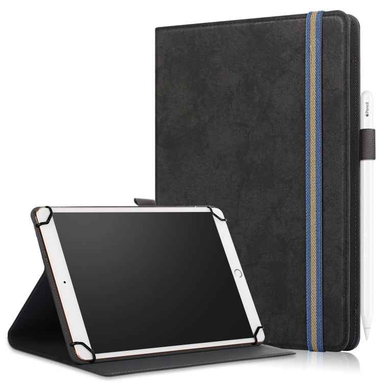 Marble Cloth Texture Horizontal Flip Universal Tablet PC Leather Case with Pen Slot & Holder, For 7-8 inch, For 9-11 inch