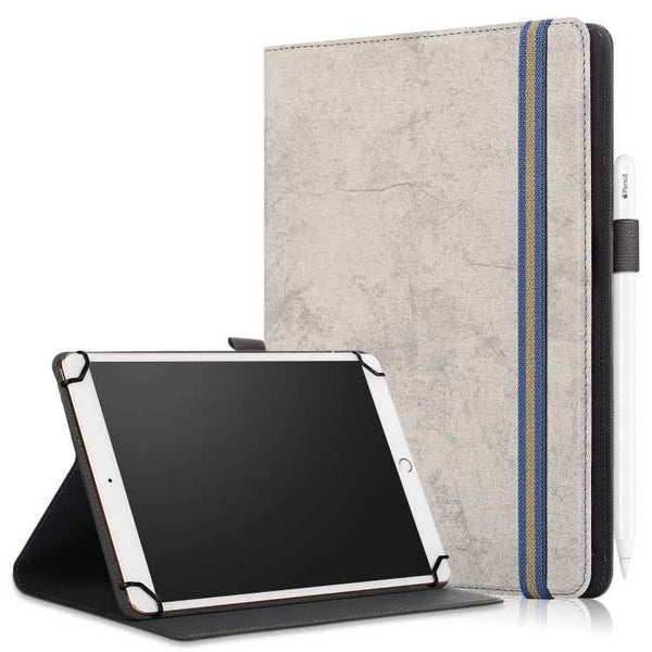 Marble Cloth Texture Horizontal Flip Universal Tablet PC Leather Case with Pen Slot & Holder, For 7-8 inch, For 9-11 inch