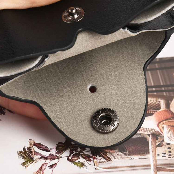 For Bose QuietComfort Earbuds II Leather TWS Earphone Protective Case with Hook(Red)