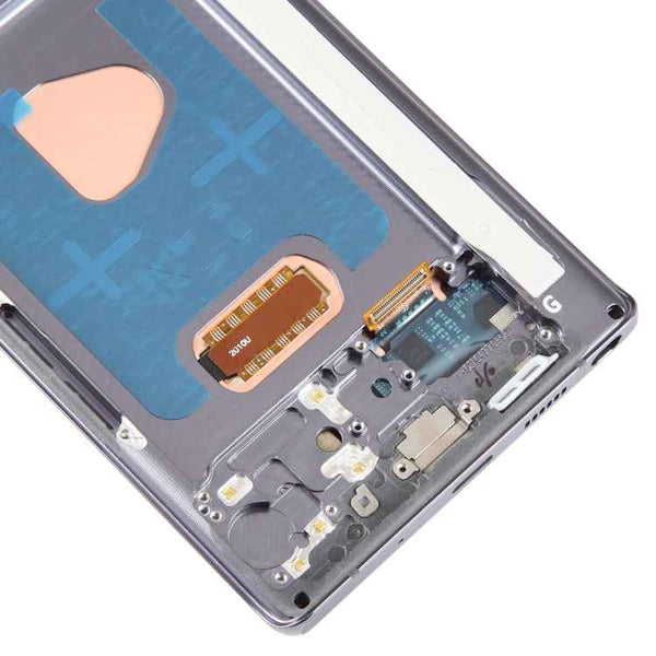 For Samsung Galaxy Note20 SM-N980 6.67 inch OLED LCD Screen Digitizer Full Assembly with Frame(Black)