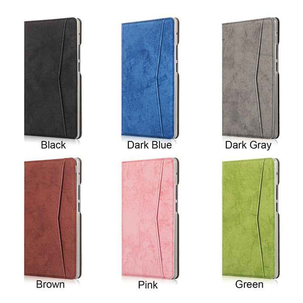 Marble Cloth Texture Horizontal Flip Leather Case with Card Slot & Holder, For Huawei MatePad T8, For Lenovo Tab M10 Plus