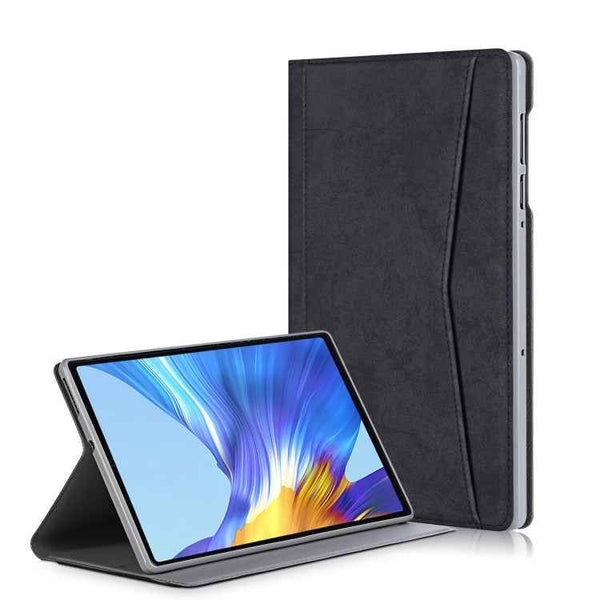 Marble Cloth Texture Horizontal Flip Leather Case with Card Slot & Holder, For Huawei MatePad T8, For Lenovo Tab M10 Plus