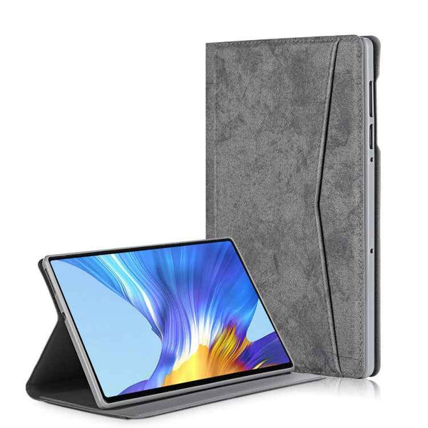 Marble Cloth Texture Horizontal Flip Leather Case with Card Slot & Holder, For Huawei MatePad T8, For Lenovo Tab M10 Plus