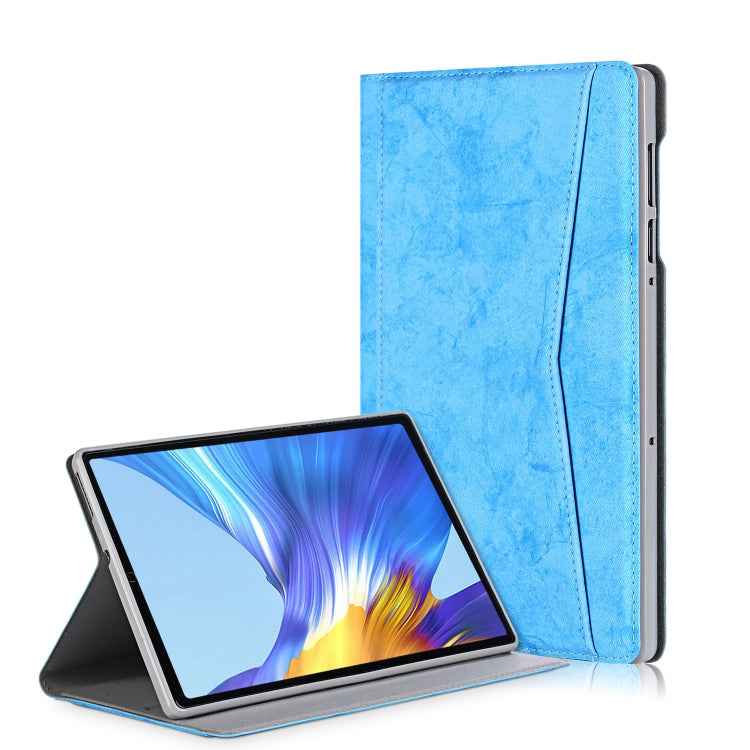 Marble Cloth Texture Horizontal Flip Leather Case with Card Slot & Holder, For Huawei MatePad T8, For Lenovo Tab M10 Plus