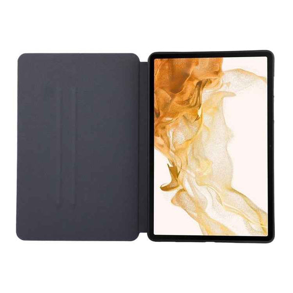 For Samsung Galaxy Tab S9 TPU Flip Tablet Protective Leather Case(Black)