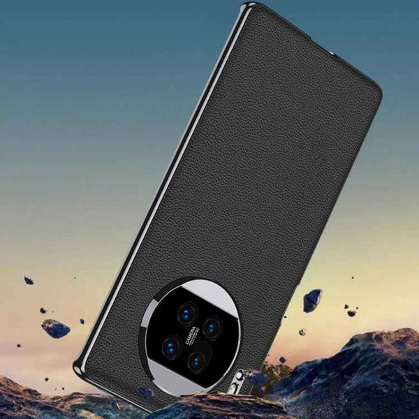 GKK Electroplating Leather Surface Phone Case, For Huawei Mate 30 5G