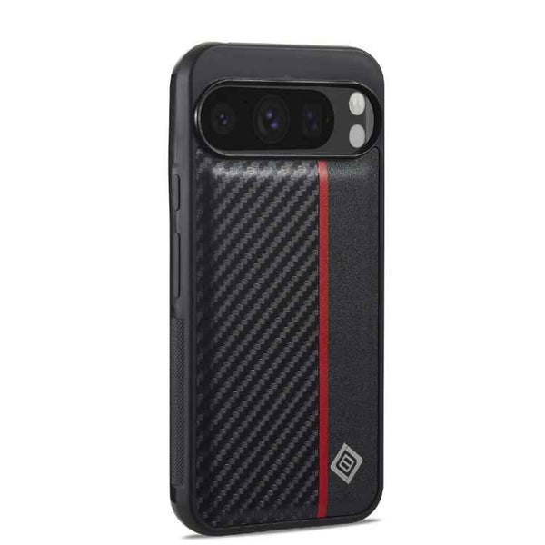 LC.IMEEKE 3 in 1 Carbon Fiber Texture Shockproof Phone Case, For Google Pixel 10 Pro XL, For Google Pixel 10 / 10 Pro, For Google Pixel 9a, For Google Pixel 9 Pro XL, For Google Pixel 9 / 9 Pro, For Google Pixel 8, For Google Pixel 7A                  ...