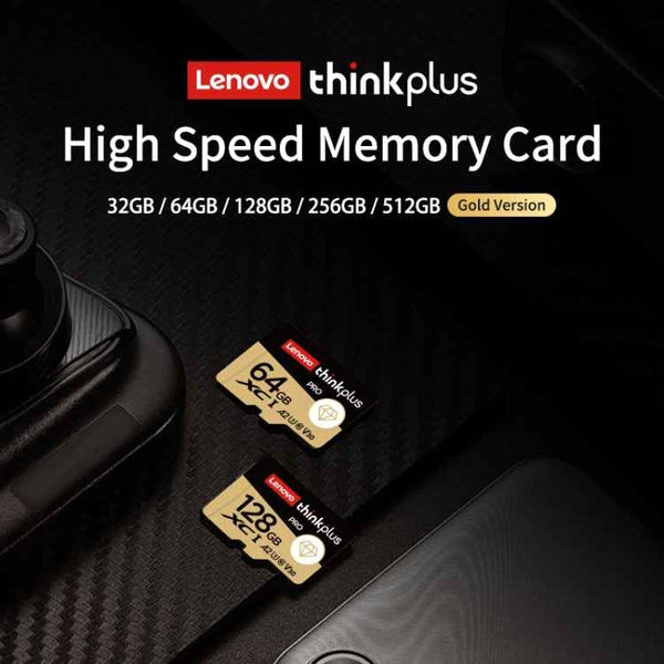 Lenovo TF / Micro SD High Speed Memory Card Pro Version, 32GB, 64GB, 128GB