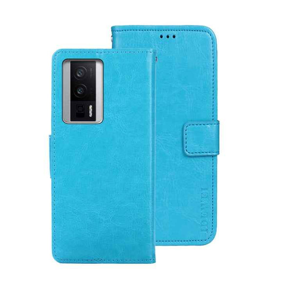 idewei Crazy Horse Texture Leather Phone Case, For Xiaomi Poco F5 Pro 5G, For Xiaomi Redmi Note 12S, For Xiaomi Redmi Note 12 4G Global