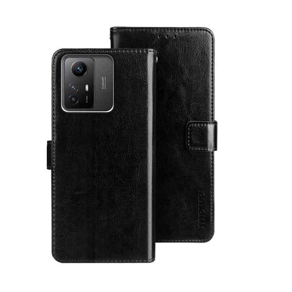 idewei Crazy Horse Texture Leather Phone Case, For Xiaomi Poco F5 Pro 5G, For Xiaomi Redmi Note 12S, For Xiaomi Redmi Note 12 4G Global