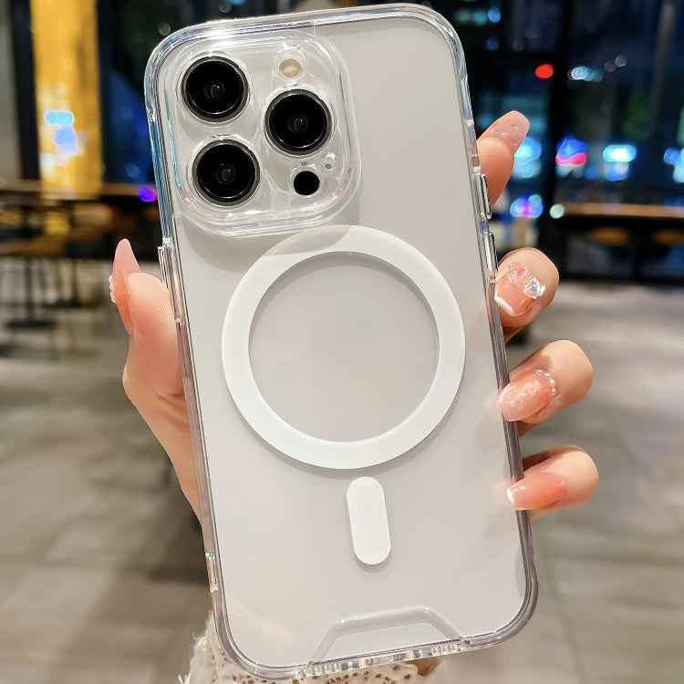 For iPhone 11 MagSafe Space Phone Case(Transparent)