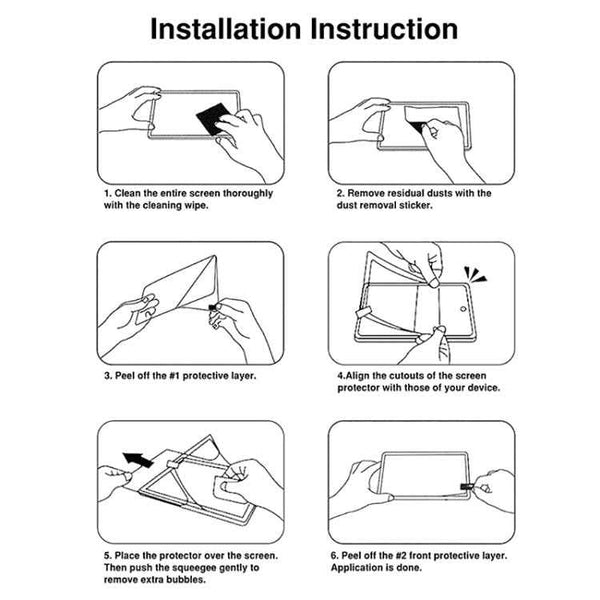 For Samsung Galaxy Tab S9 Matte Paperfeel Screen Protector