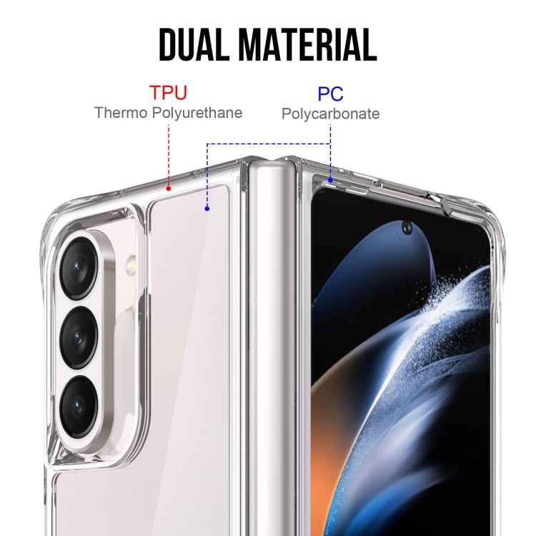 For Samsung Galaxy Z Fold5 TPU + PC Shockproof Phone Case