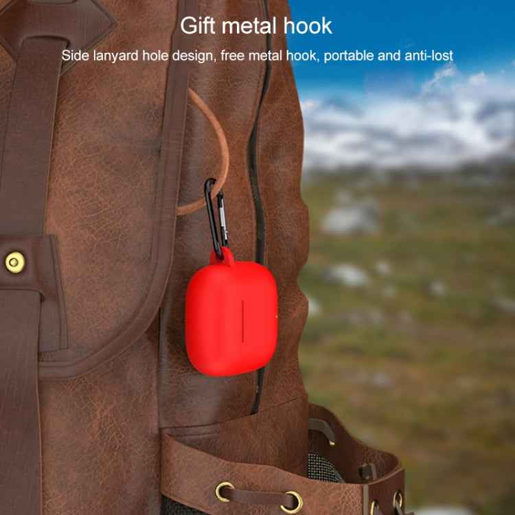 For Huawei Freebuds SE 2 Shockproof Silicone Earphone Protective Case with Hook(Sky Blue)