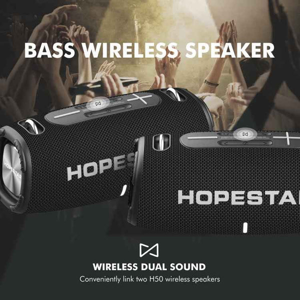 HOPESTAR H50 lPX6 Waterproof Portable Wireless Bluetooth Speaker