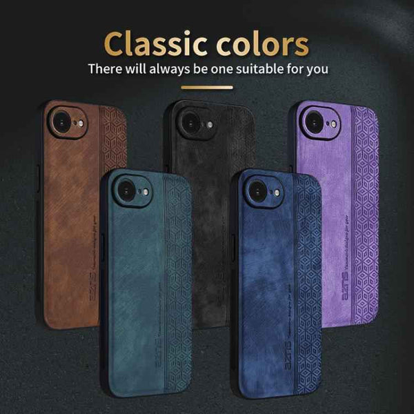 AZNS 3D Embossed Skin Feel Phone Case, For iPhone 16e, For iPhone 16 Pro Max, For iPhone 16 Pro, For iPhone 16 Plus