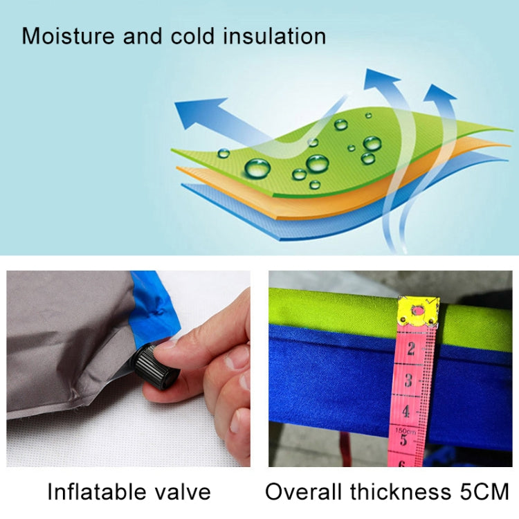 Universal Car Suede Sleeping Mat Mattress Off-road SUV Trunk Travel Inflatable Mattress Air Bed