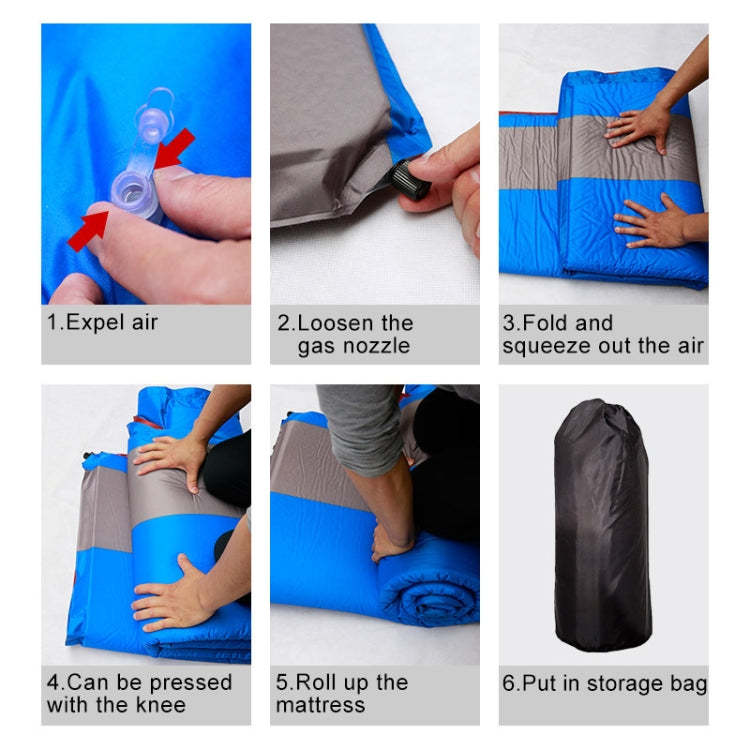 Universal Car Suede Sleeping Mat Mattress Off-road SUV Trunk Travel Inflatable Mattress Air Bed