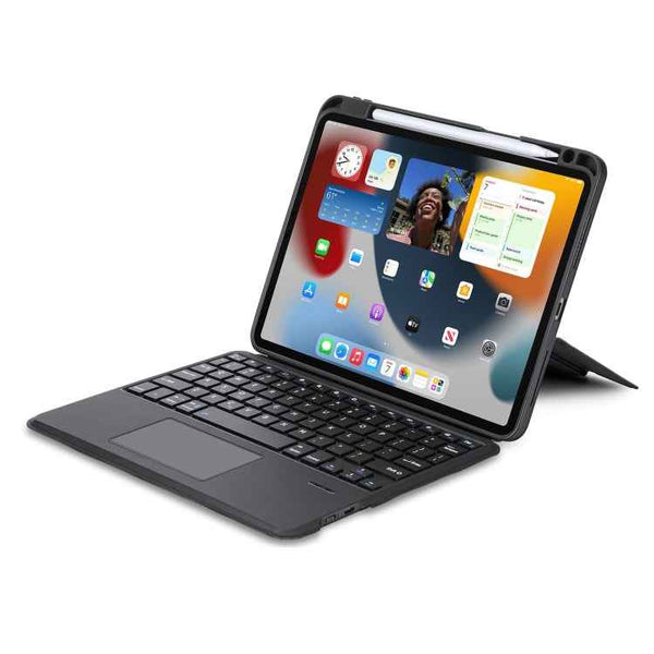 For iPad Air 11 2024 / 4&5 / iPad Pro 11 2022 DUX DUCIS DK Series Magnetic Wireless Bluetooth Keyboard Tablet Case(Black)