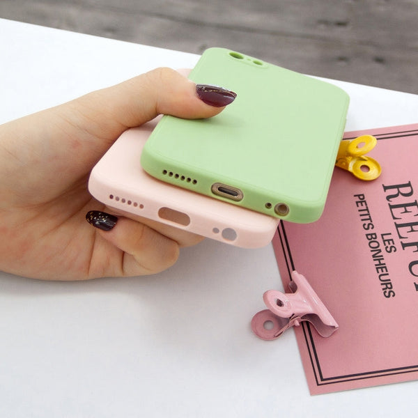 Magic Cube Frosted Silicone Shockproof Full Coverage Protective Case, For iPhone X & XS, For iPhone XR, For iPhone XS Max, For iPhone 7 & 8, For iPhone 6 & 6s, For iPhone 7 Plus & 8 Plus, For iPhone 6 Plus & 6s Plus