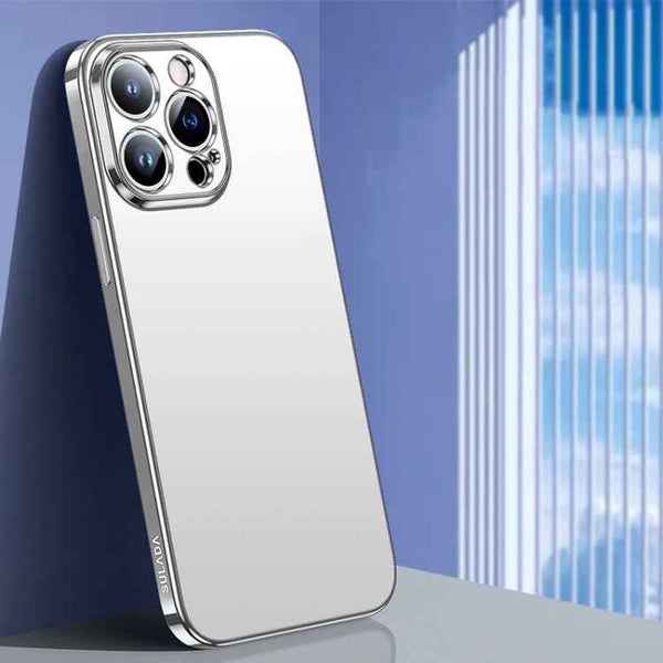 SULADA Electroplating Frosted TPU Phone Case, For iPhone 15 Pro Max, For iPhone 15 Pro, For iPhone 15 Plus