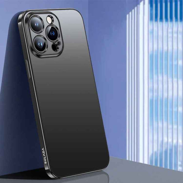 SULADA Electroplating Frosted TPU Phone Case, For iPhone 15 Pro Max, For iPhone 15 Pro, For iPhone 15 Plus