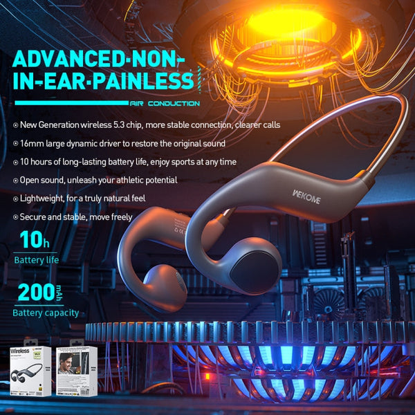 WK VC06 Alien Air Conduction Bluetooth Earphone, VC06