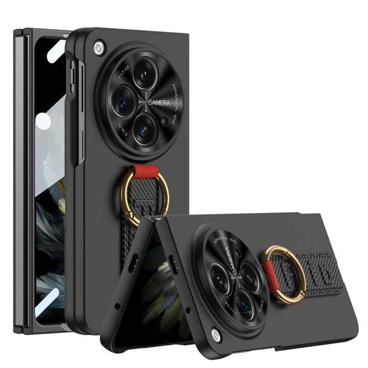 GKK Integrated Ultrathin Shockproof Phone Case with Ring Wrist Strap, For OPPO Find N3 / OnePlus Open