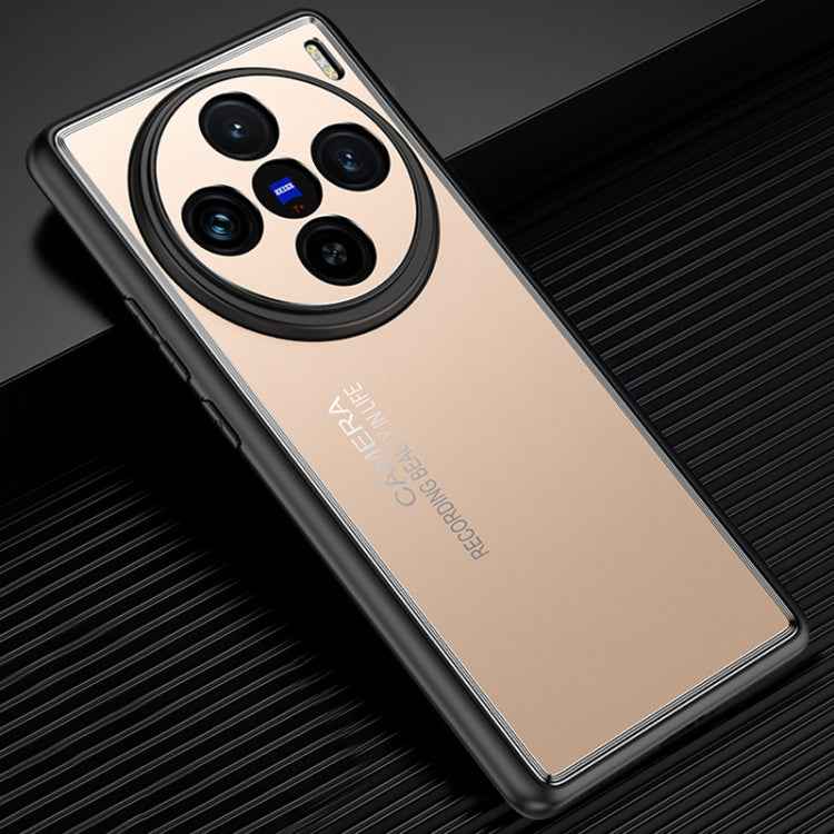 Frosted Metal Phone Case, For vivo X100 Pro, For vivo X100