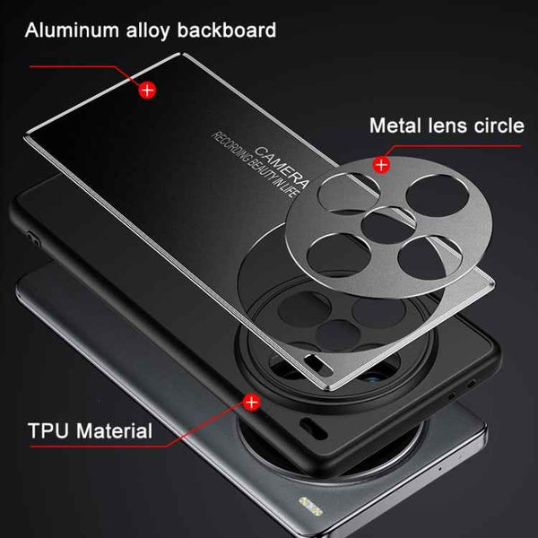 Frosted Metal Phone Case, For vivo X100 Pro, For vivo X100