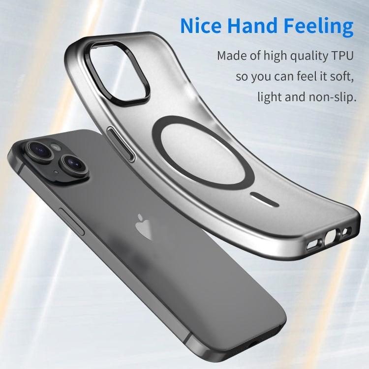 MagSafe Frosted Translucent TPU + PC Full Coverage Phone Case