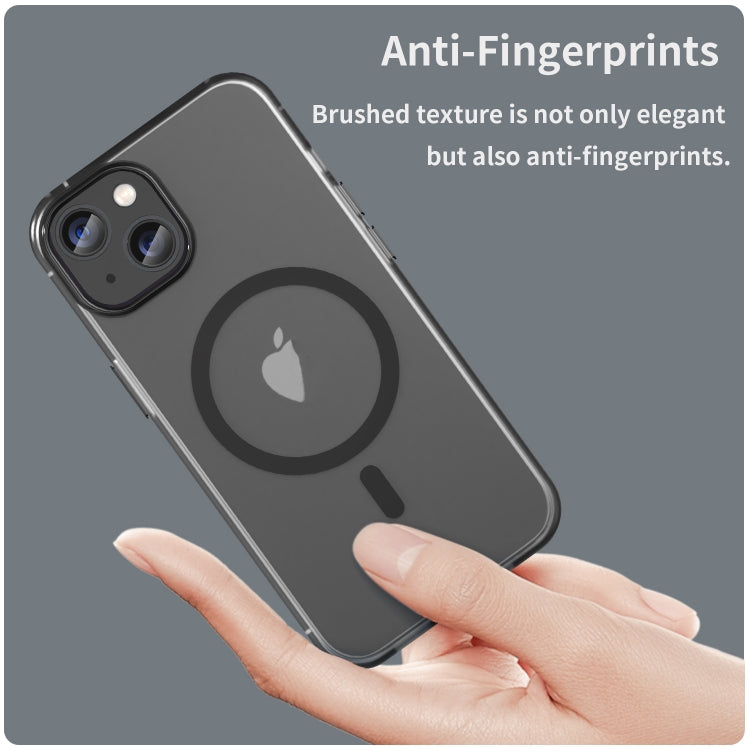 MagSafe Frosted Translucent TPU + PC Full Coverage Phone Case