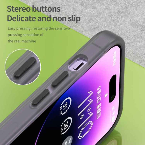 MagSafe Frosted Translucent TPU + PC Full Coverage Phone Case, For iPhone 14 Pro Max, For iPhone SE 2022 / 2020 / 8