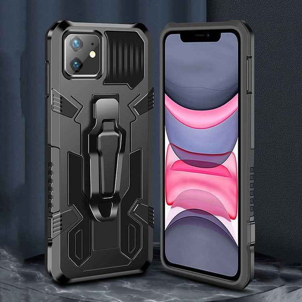 Machine Armor Warrior Shockproof PC + TPU Protective Case, For iPhone 8 Plus & 7 Plus, For iPhone 8 & 7, For iPhone 11 Pro, For iPhone 11