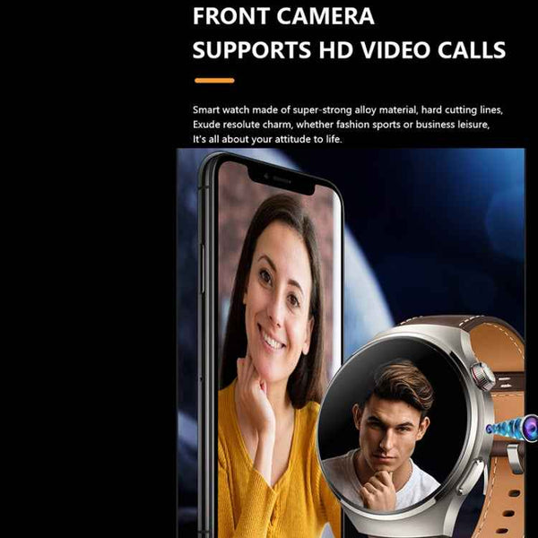 1.53 inch Front Camera Smart Watch Support AI Voice / SIM Card, 2GB+32GB
