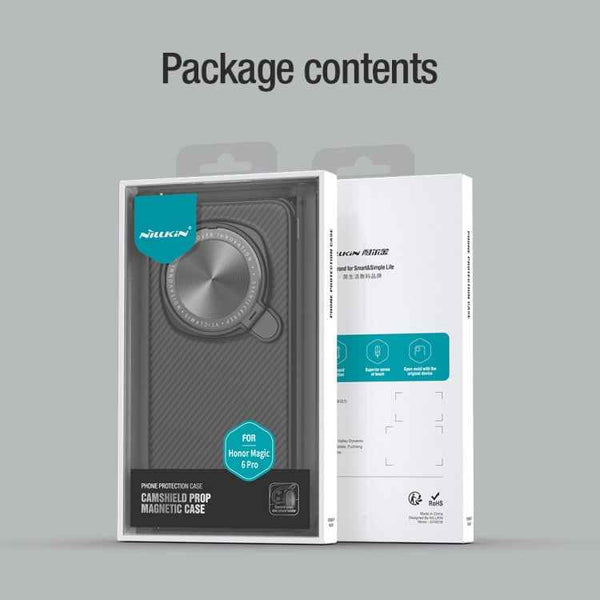 NILLKIN CamShield Prop MagSafe Magnetic PC Phone Case, For Honor Magic6 Pro