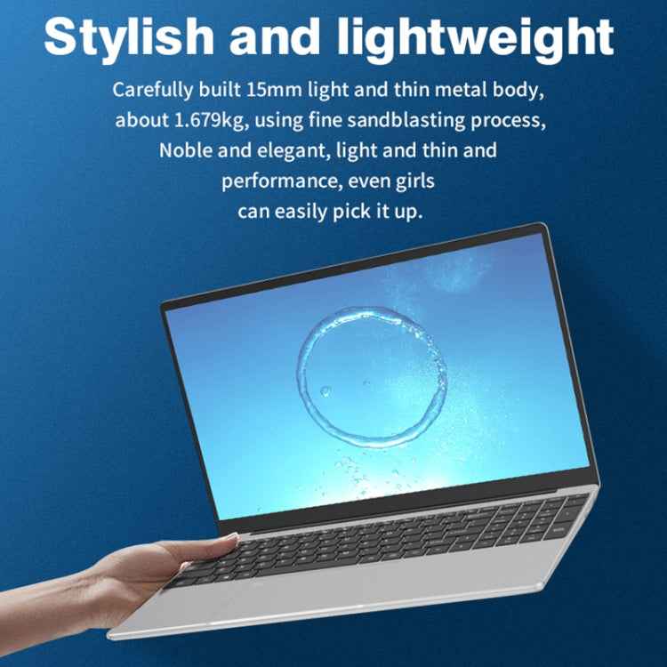 GXMO F152G 15.6 inch Laptop, Windows 11 Intel Alder Lake N95 Quad Core, Support Fingerprint Unlock