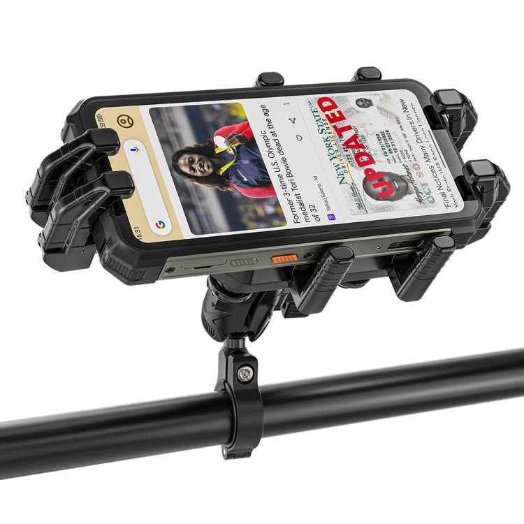 Ulefone Armor Mount Pro AM02 Universal Bicycle Handle Phone Holder(Black)