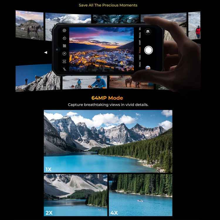 HOTWAV W11 Rugged Phone, 6GB+256GB, , 20800mAh, 6.6 inch Android 13 MT8788 Octa Core, Network: 4G, OTG, Recording Call (Bronzed Gold)