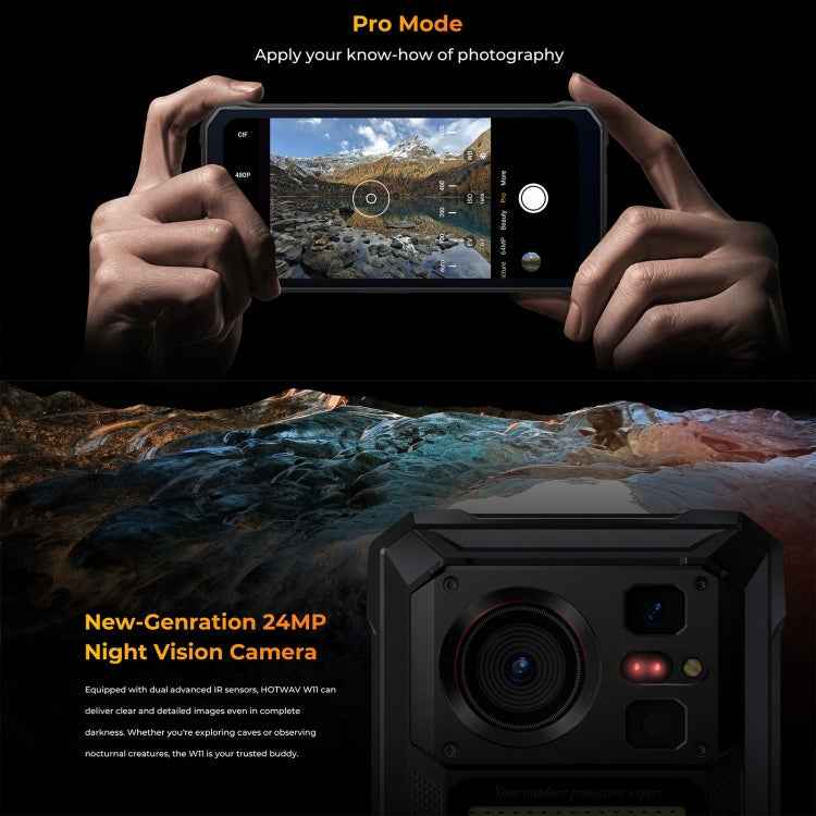 HOTWAV W11 Rugged Phone, 6GB+256GB, , 20800mAh, 6.6 inch Android 13 MT8788 Octa Core, Network: 4G, OTG, Recording Call (Bronzed Gold)