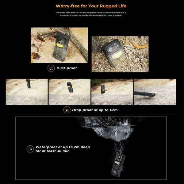 HOTWAV W11 Rugged Phone, 6GB+256GB, , 20800mAh, 6.6 inch Android 13 MT8788 Octa Core, Network: 4G, OTG, Recording Call (Bronzed Gold)