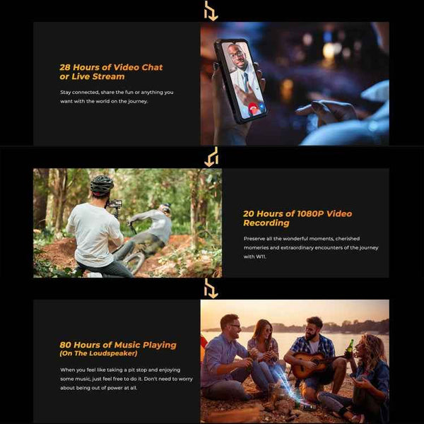 HOTWAV W11 Rugged Phone, 6GB+256GB, , 20800mAh, 6.6 inch Android 13 MT8788 Octa Core, Network: 4G, OTG, Recording Call (Bronzed Gold)