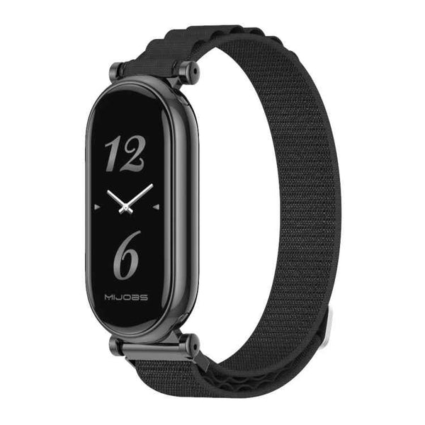 Mijobs GT4 Nylon Breathable Watch Band, For Xiaomi Smart Band 10 / 9 / 8
