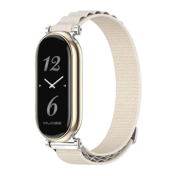 Mijobs GT4 Nylon Breathable Watch Band, For Xiaomi Smart Band 10 / 9 / 8
