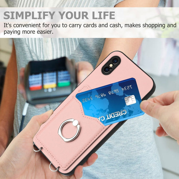 R20 Ring Card Holder Phone Case