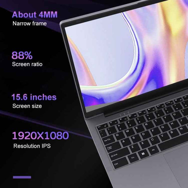 Jumper EZbook X8 15.6 inch Laptop, Windows 11 Intel Alder Lake i5-12450H Octa Core